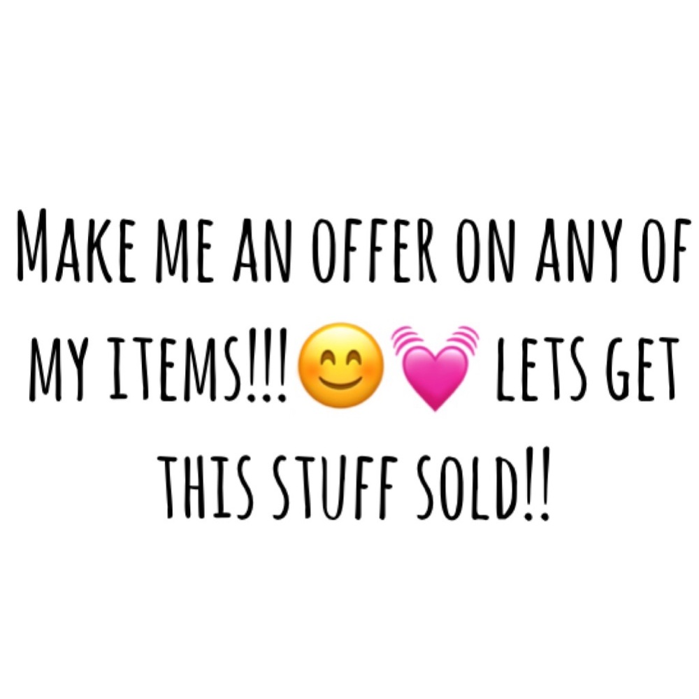 Any reasonable offers will be accepted!!!!